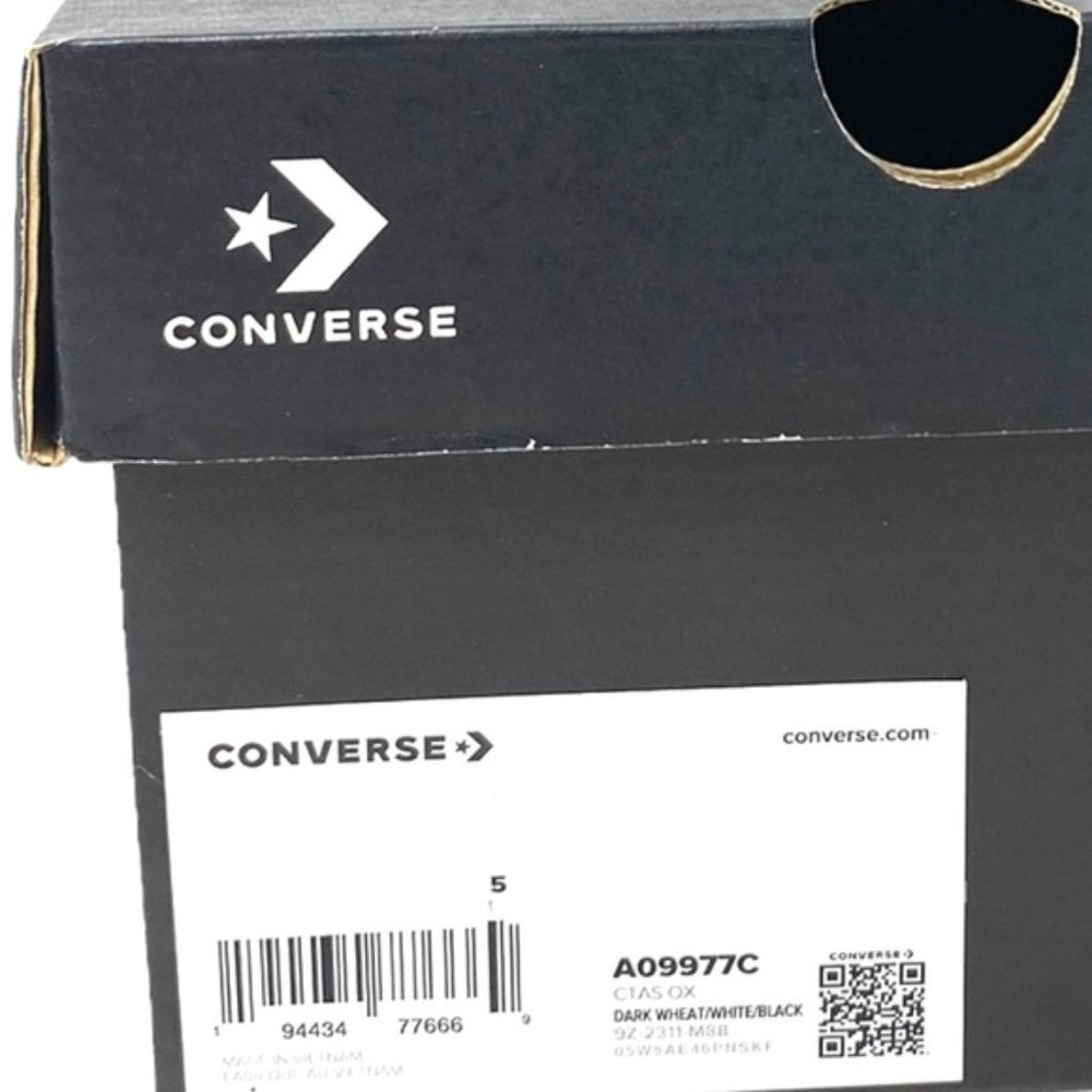 Converse Ctas OX Low Sneakers Skate For Men Shoes Leather Brown Casual A09977C - Picture 8 of 9